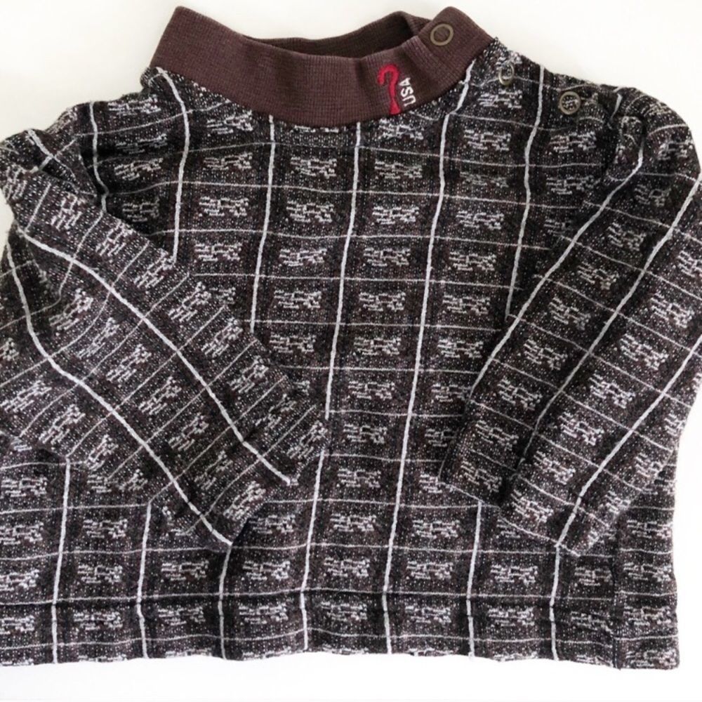 Vintage Mock Neck Sweater